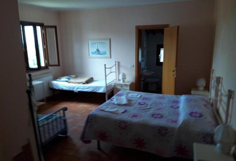 חדר סטנדרטי לשלושה עם נוף, Affitta Camere San Miniato