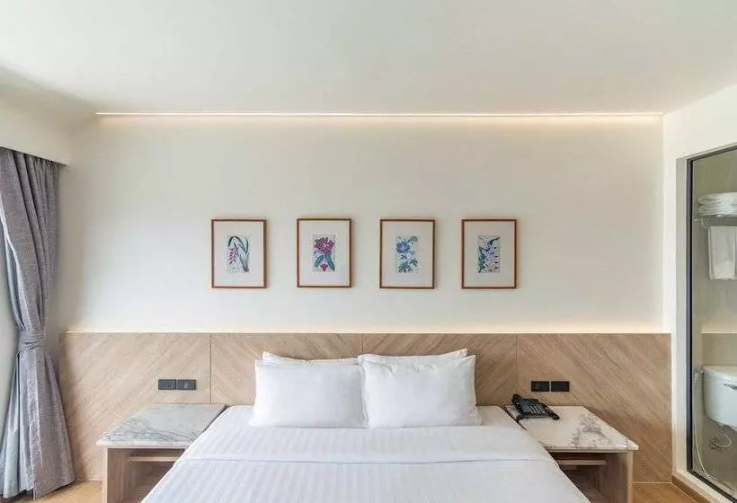 اتاق لوکس با چشم‌انداز دریا, Orchidacea Resort  Kata Beach