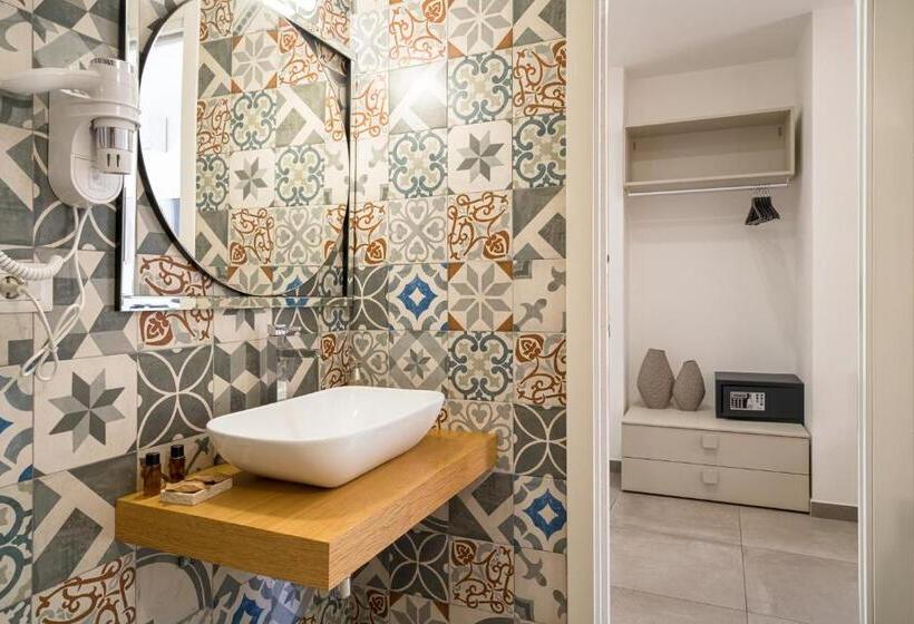 غرفة قياسية مزوَّدة بتراس, Al Duomo Rooms & Flats