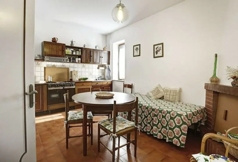 ２ベッドルームハウス, Lodge Ricavo Con Piscina Panoramica