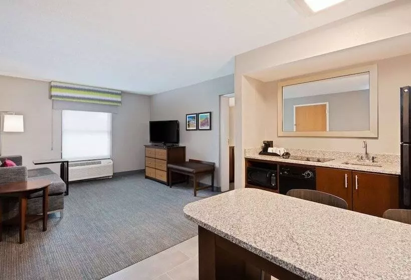 キングサイズベッドのスイートルーム, Hampton Inn & Suites Fort Myers Beach/sanibel Gateway