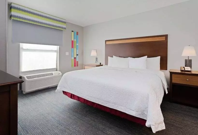 身障者適用キングサイズベッドルーム, Hampton Inn & Suites Fort Myers Beach/sanibel Gateway