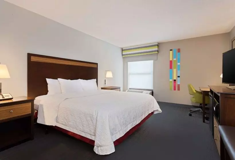 身障者適用キングサイズベッドルーム, Hampton Inn & Suites Fort Myers Beach/sanibel Gateway