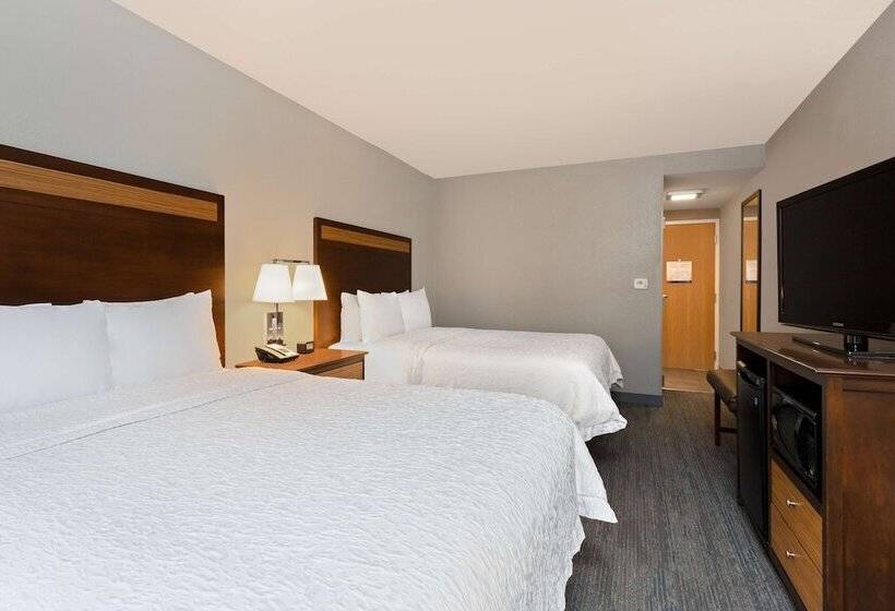 חדר סטנדרט שתי מיטות זוגיות, Hampton Inn & Suites Fort Myers Beach/sanibel Gateway