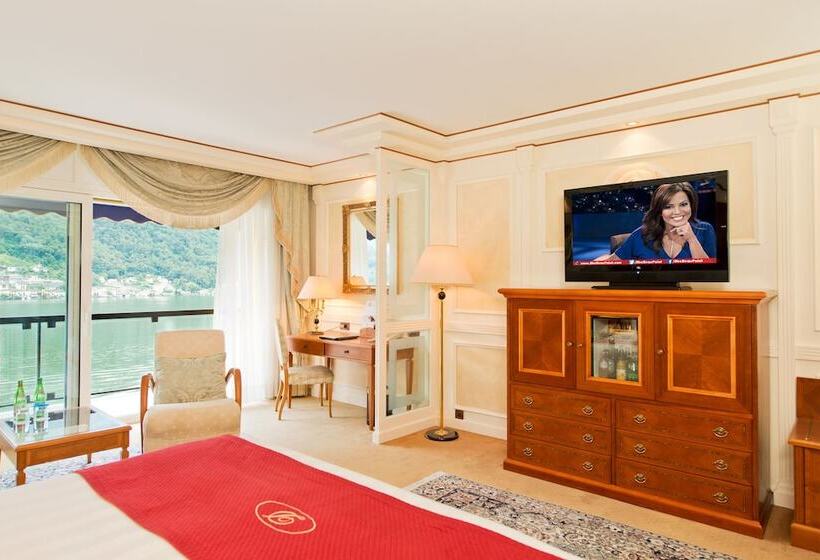 חדר דלוקס נוף לאגם, Swiss Diamond Hotel & Spa