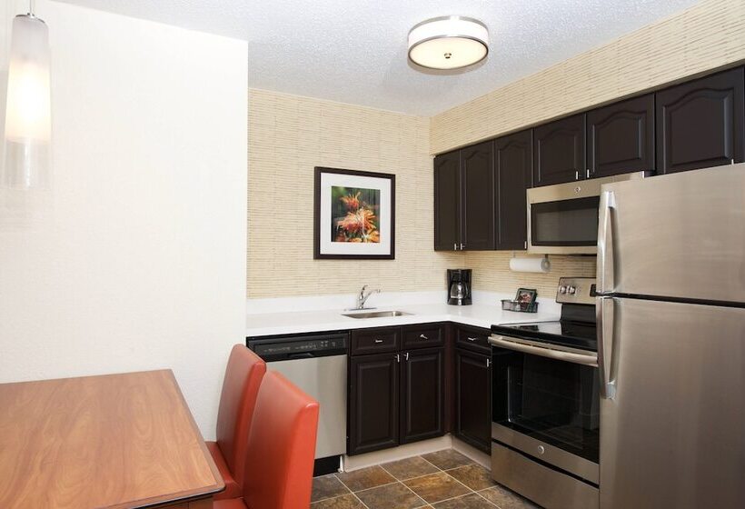 带2个卧室的套房, Residence Inn Orlando Lake Buena Vista