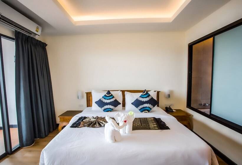 Номер Deluxe Вид на Море, Samui Bayview Resort & Spa   Sha Plus