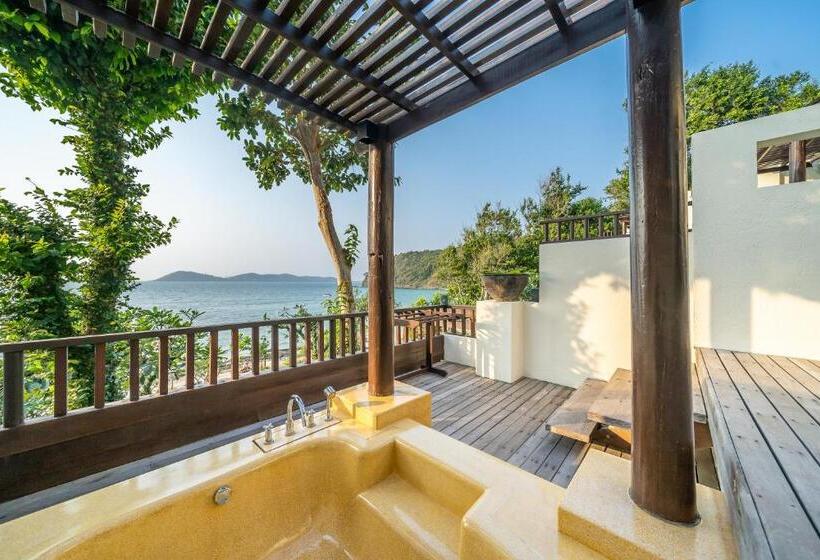 オーシャンビューのプレミアムルーム。, Le Vimarn Cottages & Spa