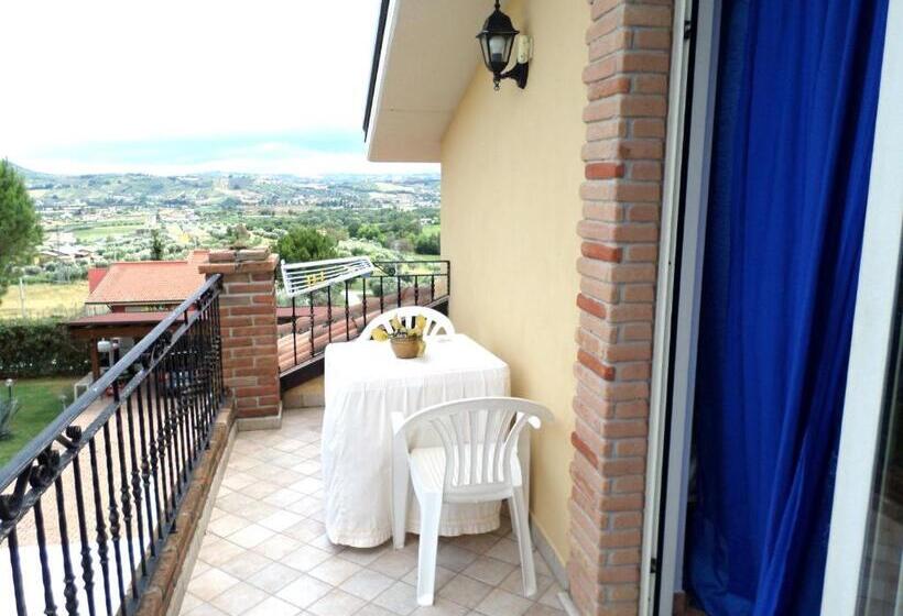 غرفة قياسية مطلّة علي البحر مزوَّدة بشُرفة, Bed And Breakfast Villa Algi