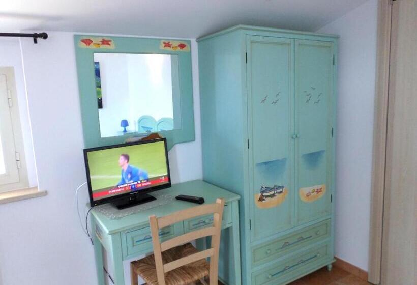 غرفة قياسية مطلّة علي البحر مزوَّدة بشُرفة, Bed And Breakfast Villa Algi