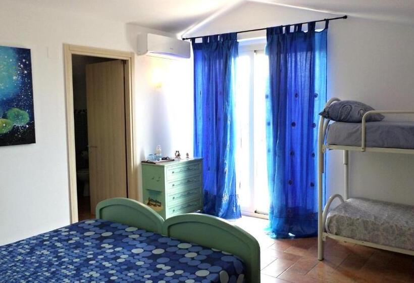 غرفة قياسية مطلّة علي البحر مزوَّدة بشُرفة, Bed And Breakfast Villa Algi