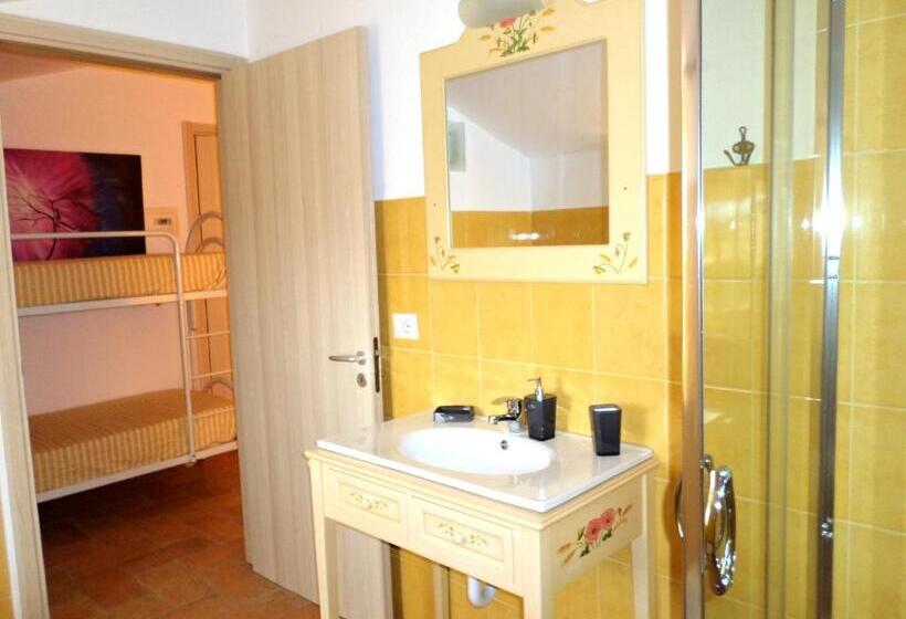 غرفة قياسية مطلّة علي البحر مزوَّدة بشُرفة, Bed And Breakfast Villa Algi