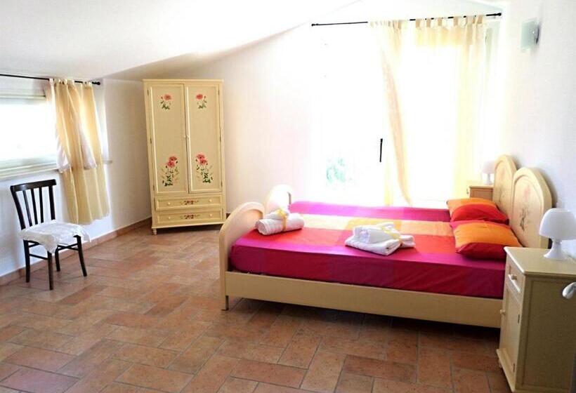 غرفة قياسية مطلّة علي البحر مزوَّدة بشُرفة, Bed And Breakfast Villa Algi