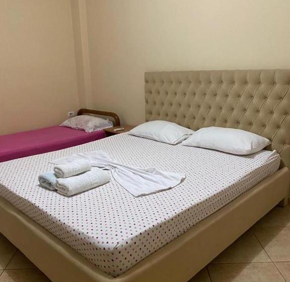 استودیوی استاندارد با چشم‌انداز دریا, Vila Panorama Ksamil