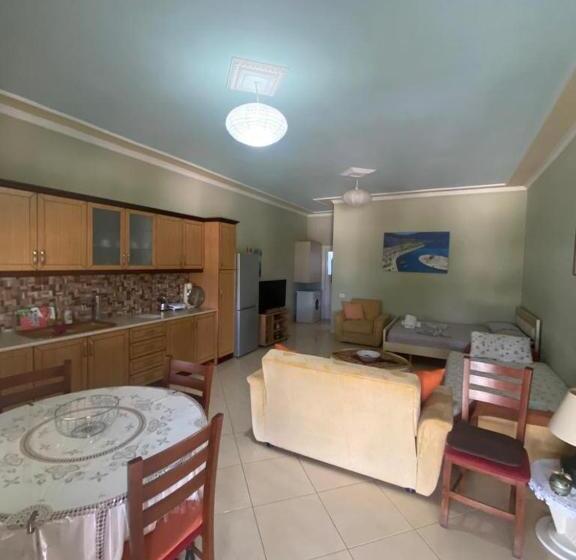 آپارتمان 1 خوابه با چشم‌انداز دریا, Vila Panorama Ksamil