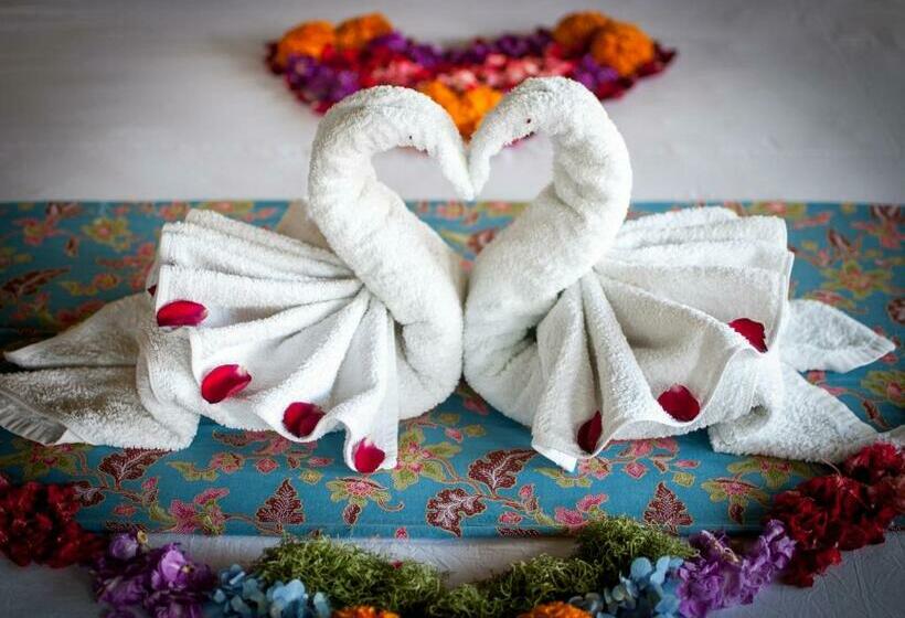 חדר סופריור עם מרפסת, Taman Rahasia Tropical Sanctuary And Spa