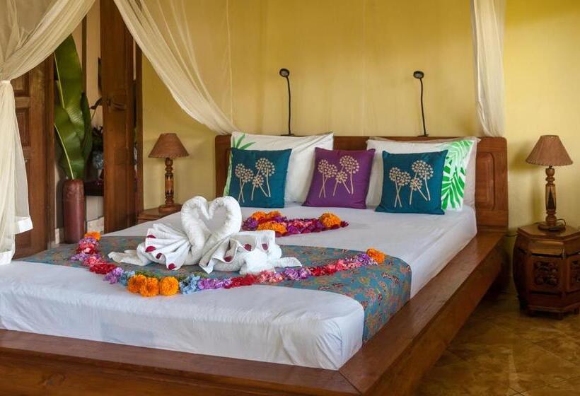 חדר סופריור עם מרפסת, Taman Rahasia Tropical Sanctuary And Spa