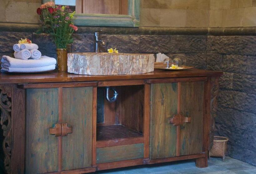 חדר דלוקס נוף לגינה, Taman Rahasia Tropical Sanctuary And Spa