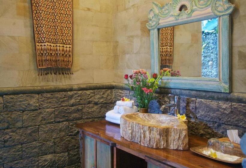 חדר דלוקס נוף לגינה, Taman Rahasia Tropical Sanctuary And Spa