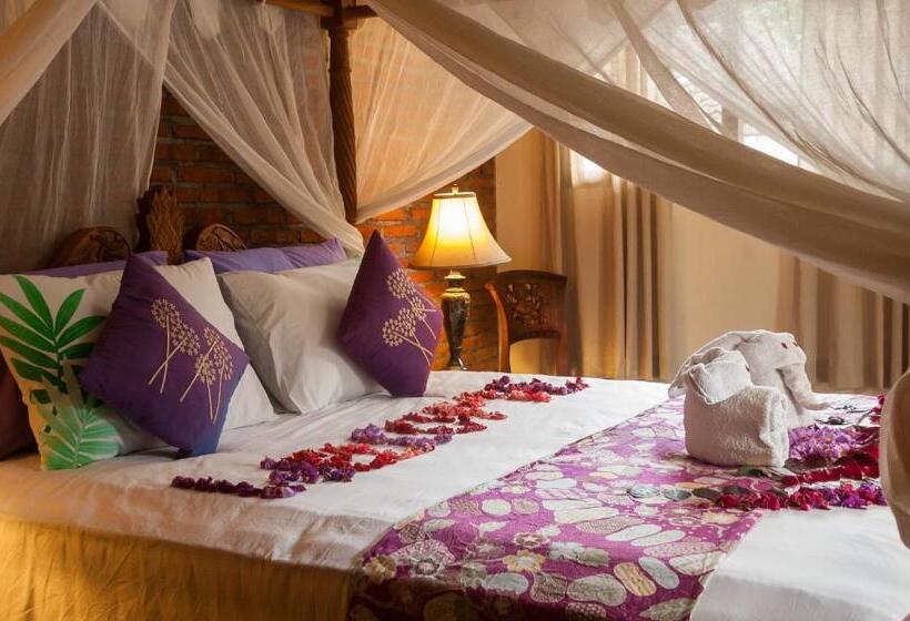 חדר פרמיום עם מרפסת, Taman Rahasia Tropical Sanctuary And Spa