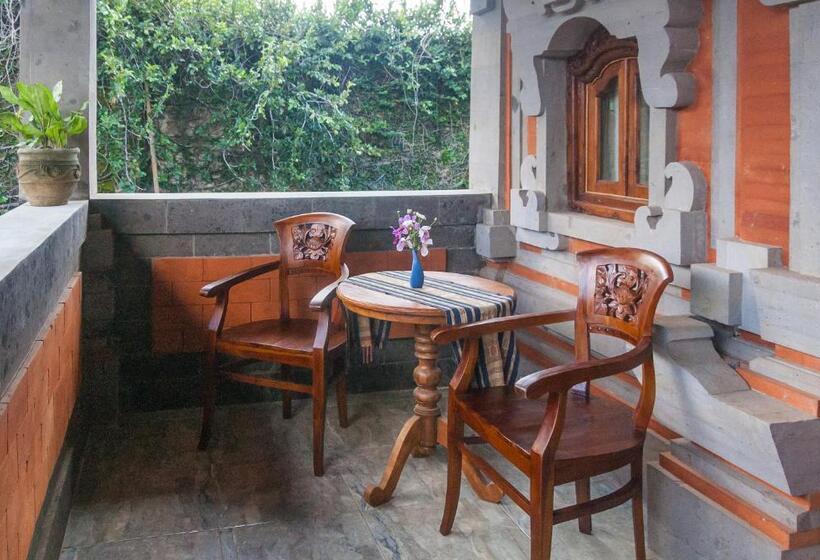 חדר פרמיום עם מרפסת, Taman Rahasia Tropical Sanctuary And Spa