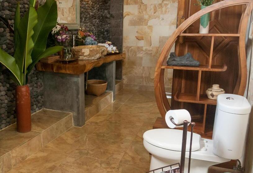 חדר פרמיום עם מרפסת, Taman Rahasia Tropical Sanctuary And Spa