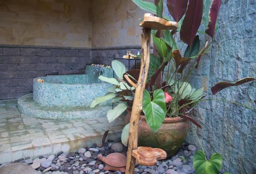 חדר דלוקס נוף לגינה, Taman Rahasia Tropical Sanctuary And Spa