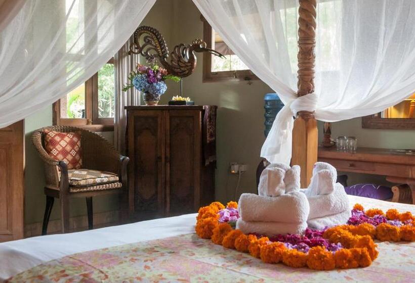 חדר דלוקס נוף לגינה, Taman Rahasia Tropical Sanctuary And Spa