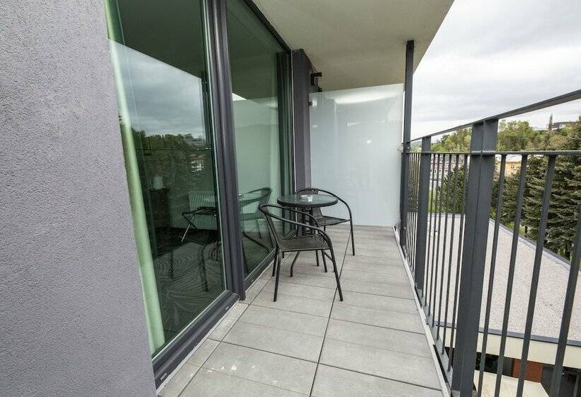 침실 1개 디럭스 아파트, Parkhotel Carlsbad Inn