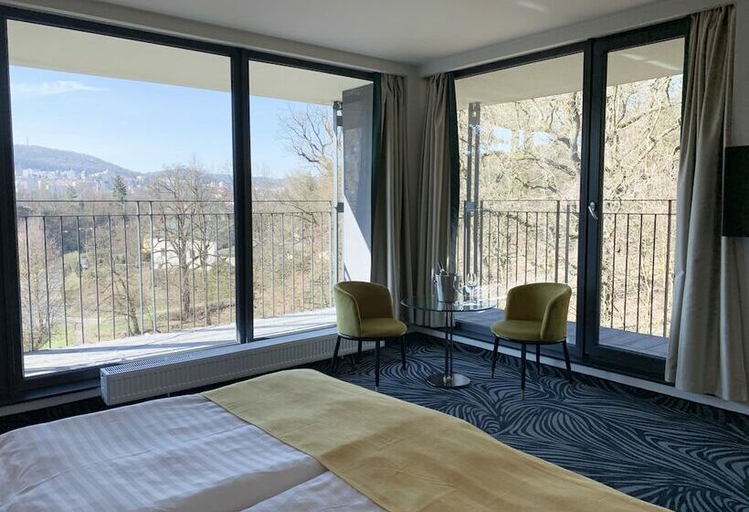 침실 1개 디럭스 아파트, Parkhotel Carlsbad Inn