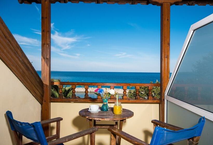 带1个卧室的带海景的公寓, Vlassis