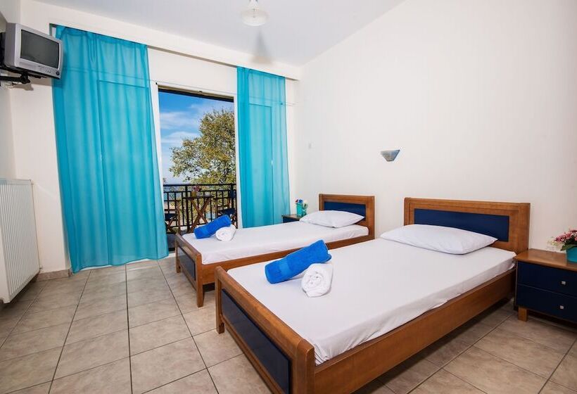 带1个卧室的带海景的公寓, Vlassis