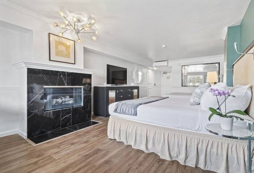 غرفه قياسيه سريرين مزدوجين, Ascot Suites Morro Bay