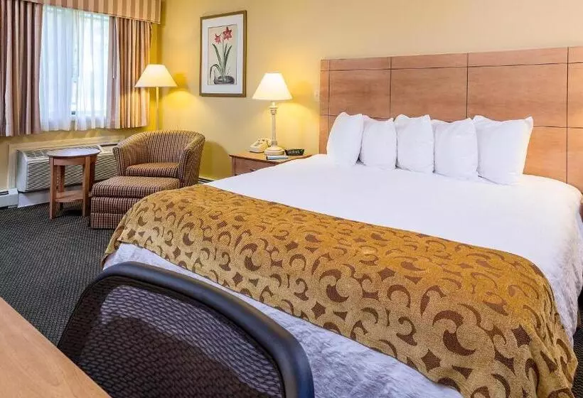 キングサイズベッドのスタンダードルーム, Best Western Inn & Suites Rutland Killington