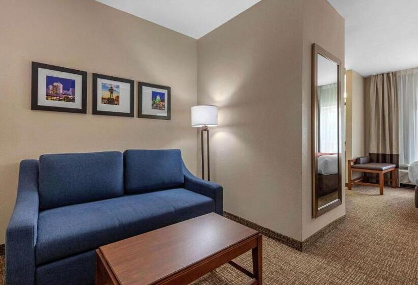 带大床的套房, Comfort Inn & Suites Montgomery East Carmichael Rd