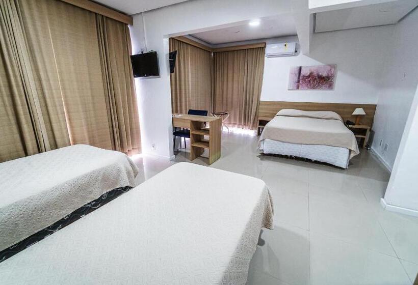 패밀리 룸, Dan Inn Express Porto Alegre   Próximo Ao Araújo Vianna E Ao Complexo Hospitalar Santa Casa