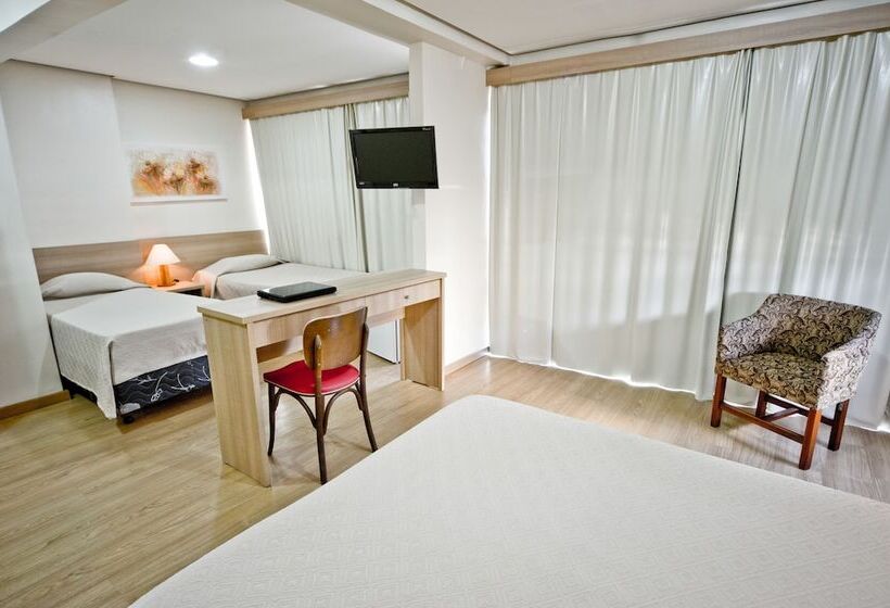 Семейный Номер, Dan Inn Express Porto Alegre   Próximo Ao Araújo Vianna E Ao Complexo Hospitalar Santa Casa