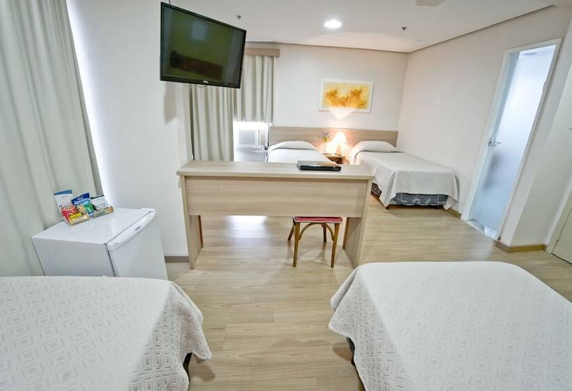 Номер Стандарт, Dan Inn Express Porto Alegre   Próximo Ao Araújo Vianna E Ao Complexo Hospitalar Santa Casa