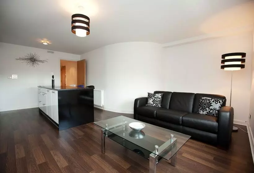 آپارتمان 2 خوابه, The Spires Serviced Apartments Glasgow