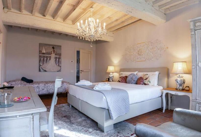 اتاق استاندارد با چشمانداز استخر, Villa La Preziosa