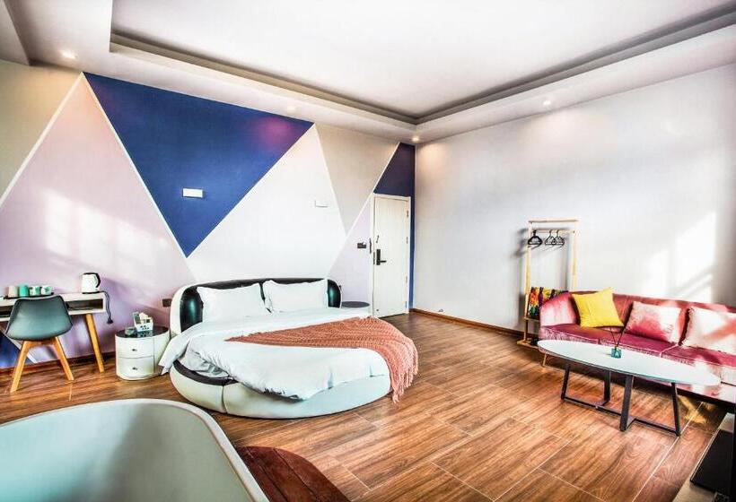 Номер Deluxe, Beihai Silver Beach Yintai Time Seaview Villa