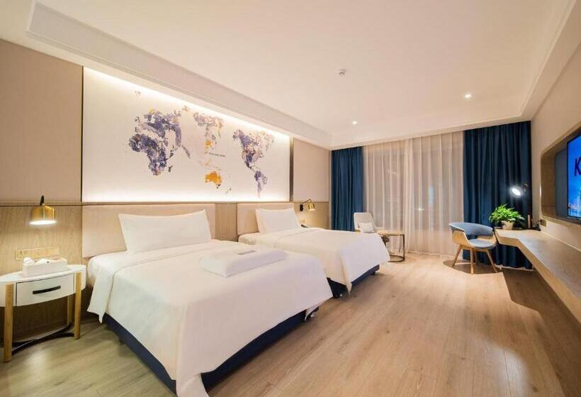 스탠다드 룸 더블 침대, Kyriad Marvelous  Heyuan Hakka Cultural Park