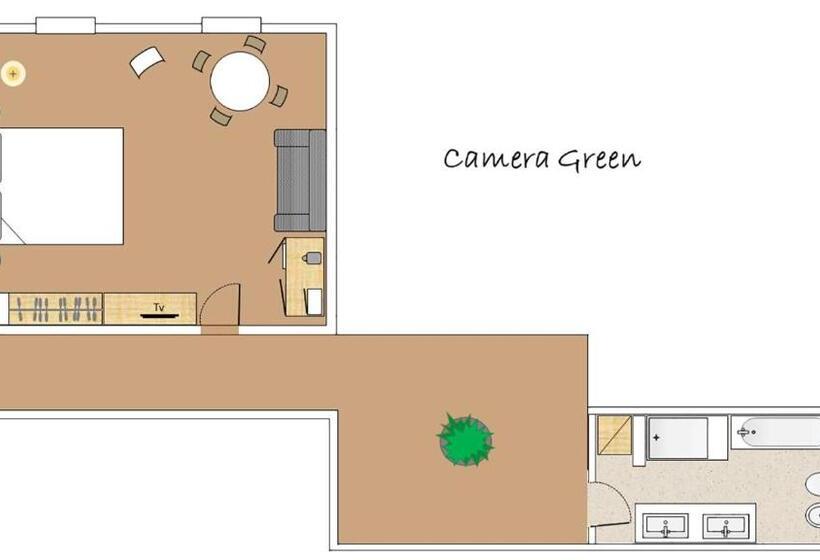 اتاق لوکس, Crops City Stay