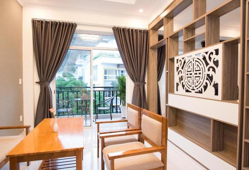 1 Sovrums Lägenhet med Balkong, Amora Hotel & Apartment