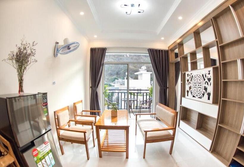 1 Sovrums Lägenhet med Balkong, Amora Hotel & Apartment