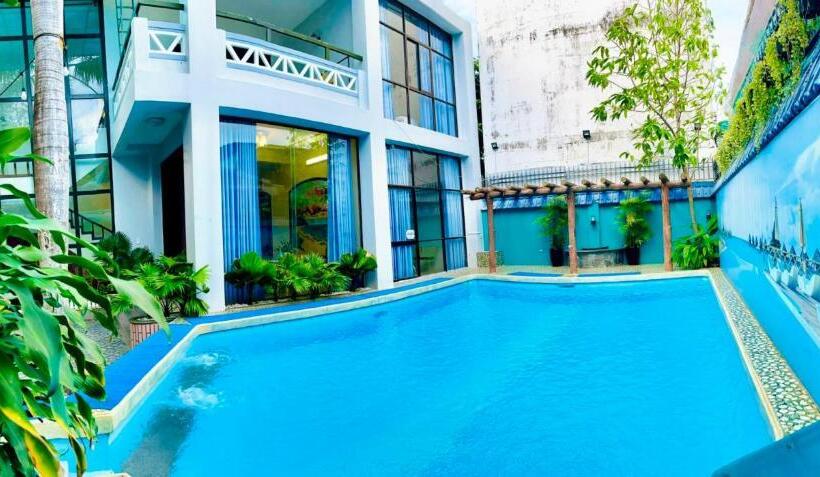 ویلای یک اتاق خوابه با استخر شنا, Xoài Xanh Hostel & Villa