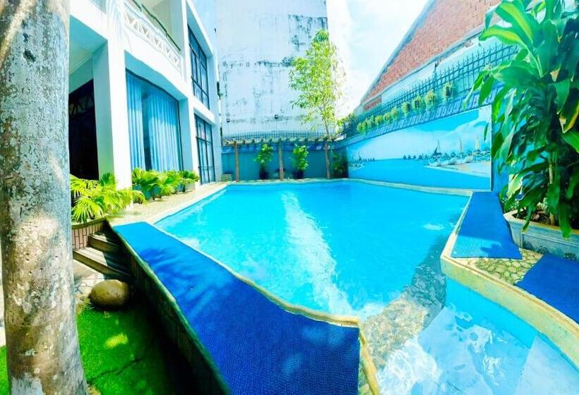 ویلای یک اتاق خوابه با استخر شنا, Xoài Xanh Hostel & Villa