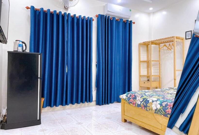 اتاق استاندارد با تخت بزرگ, Xoài Xanh Hostel & Villa