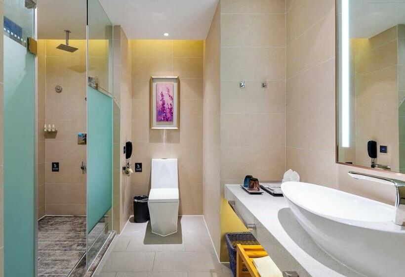 Номер Deluxe Кровать Кинг, Lavande Hotel Luzhou Lufu Wanfu Daduhui