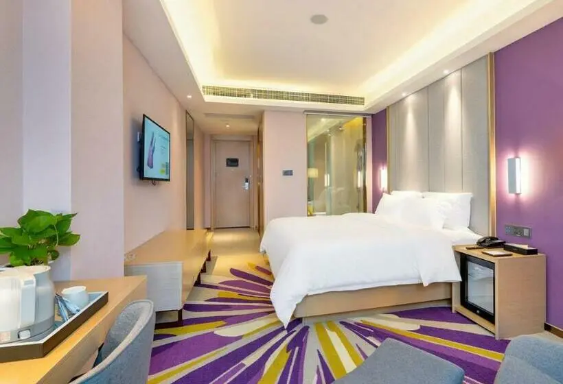 キングサイズベッドのデラックスルーム, Lavande Hotel Luzhou Lufu Wanfu Daduhui